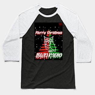 Bwn Radio Christmas Design Baseball T-Shirt